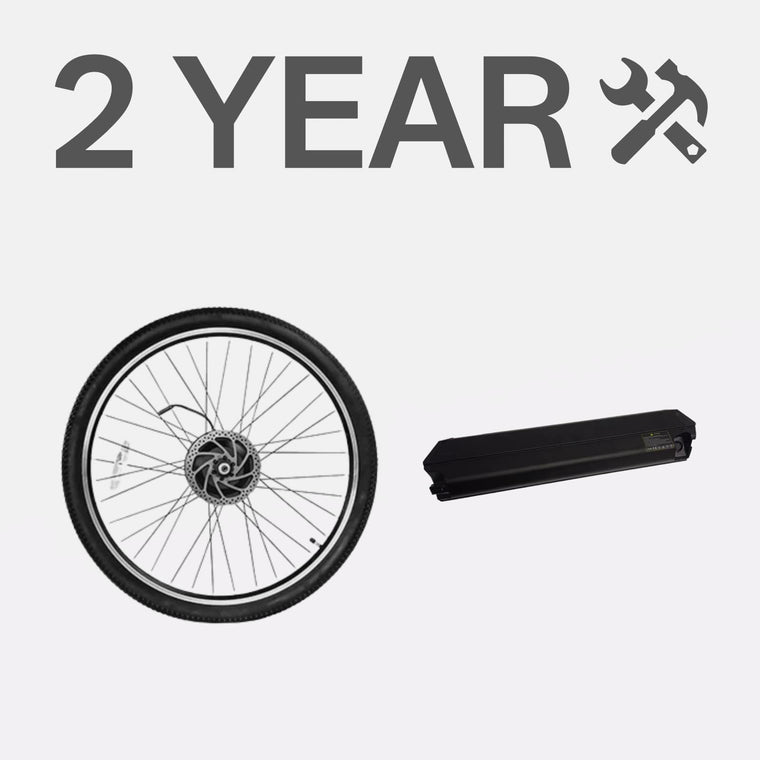 2 Jahre erweiterter Batterie- und Motor-Serviceplan